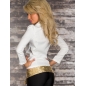 Blazer - Haken Verschluss - Creme