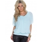 Bluse Fashion - Dekokette - Hellblau