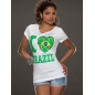 Kurzarmshirt Firstlook - Brazil - Weiss