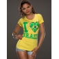 Kurzarmshirt Firstlook - Brazil - Gelb