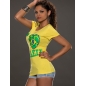 Kurzarmshirt Firstlook - Brazil - Gelb