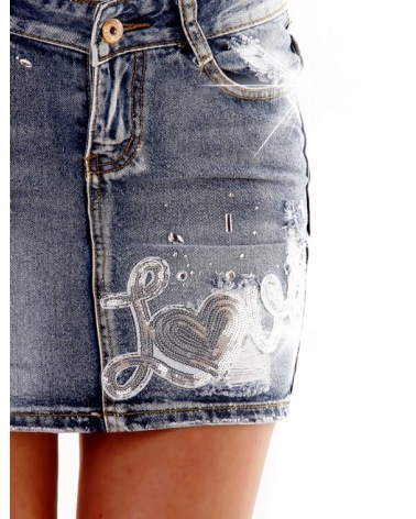 Jeansrock Regular Denim