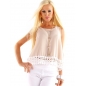 Top For.Te - Spitze - Beige