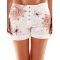 Shorts 5People!S - Phantasie - Creme/Bunt