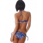Bikini Sexkiss - Flowerprint - Blau