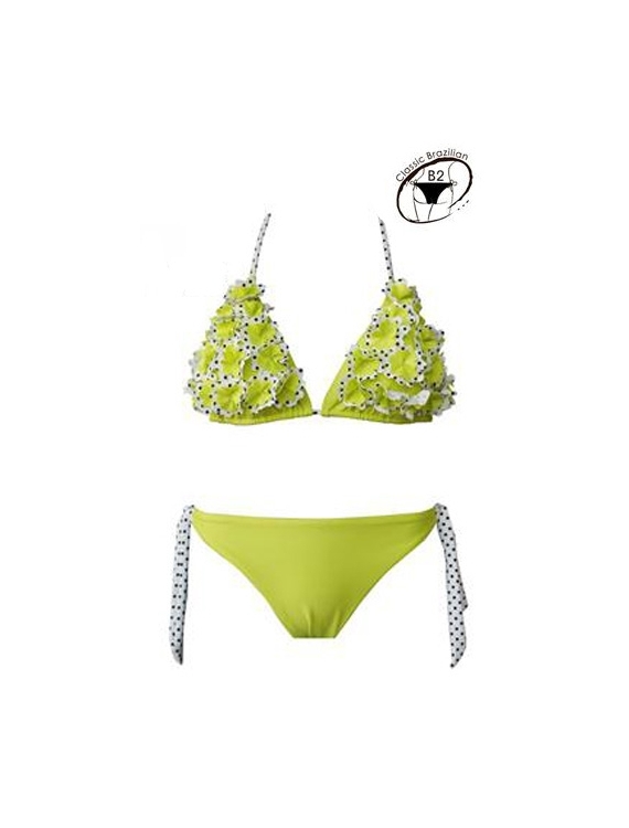 Bikini Rae - Classic Brasilian - Limetten Grün