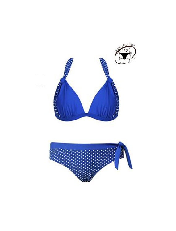 Bikini Rae - Punkte - Blau