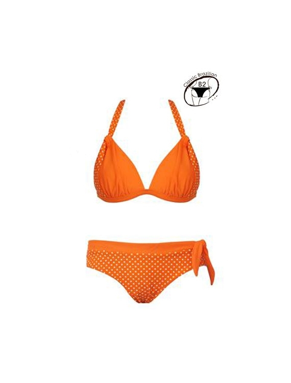 Bikini Rae - Punkte - Orange