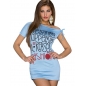 Kleid Moda Italy - Longshirt - Hellblau
