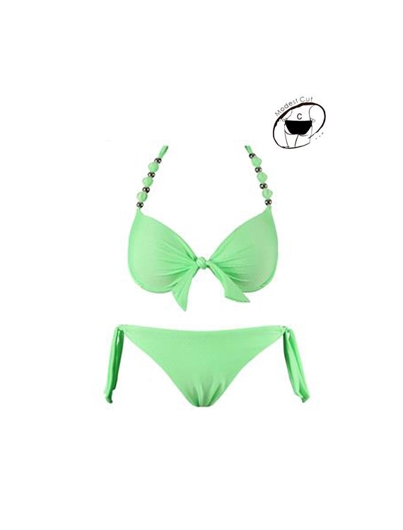 Bikini Rae - Lochmuster - Neongrün