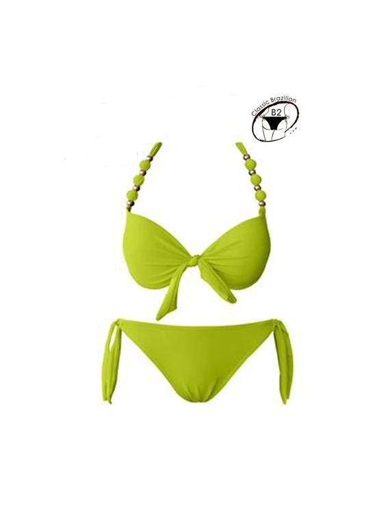 Bikini Rae - Push Up - Daiquiri Green