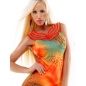 Maxikleid Jenny Fashion - Paradies - Orange/Grün/Mixed