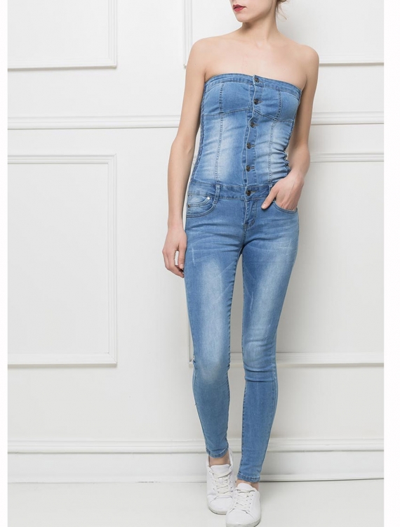 Overall Daysie - Jeans - Blau