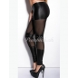 Leggings Koucla - Netz/Nieten - Schwarz