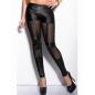 Leggings Koucla - Netz/Nieten - Schwarz