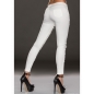 Treggings Jeans Stella - Destroyed - Weiss