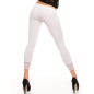 Leggings Power Flower - Spitze - Weiss