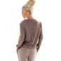 Pullover Made in Italy - Feinstrick - Taupe