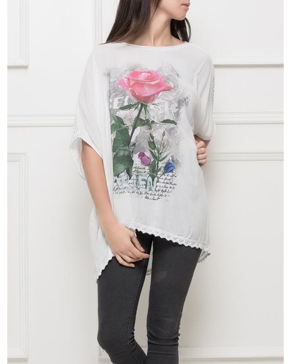 Kurzarmshirt Made in Italy