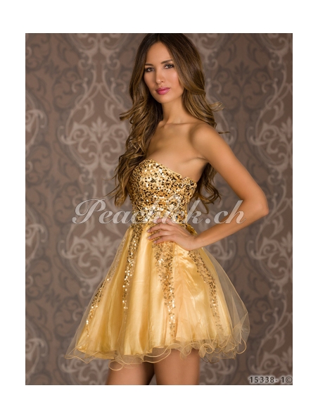 Kleid LB Collection - Prinzessin - Gold