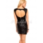 Kleid Solange - Cutout - Schwarz