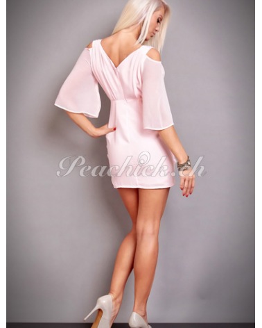 Kleid Mayaadi - Chiffon - Grün