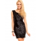 Kleid Solange - Cutout - Schwarz