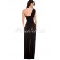 Maxikleid Goddess - Strasssteine - Schwarz