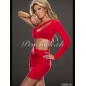 Kleid Sophie - Sexy Cutouts - Rot