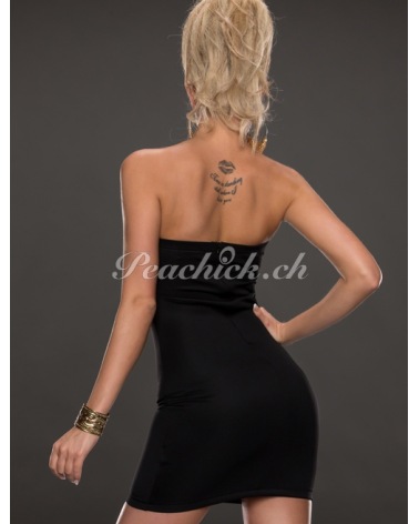 Minikleid Ethina - Cutouts - Rot