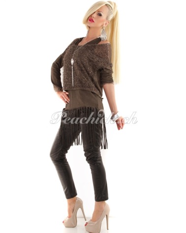 Pullover H&1 - Zweiteilig - Altrosa