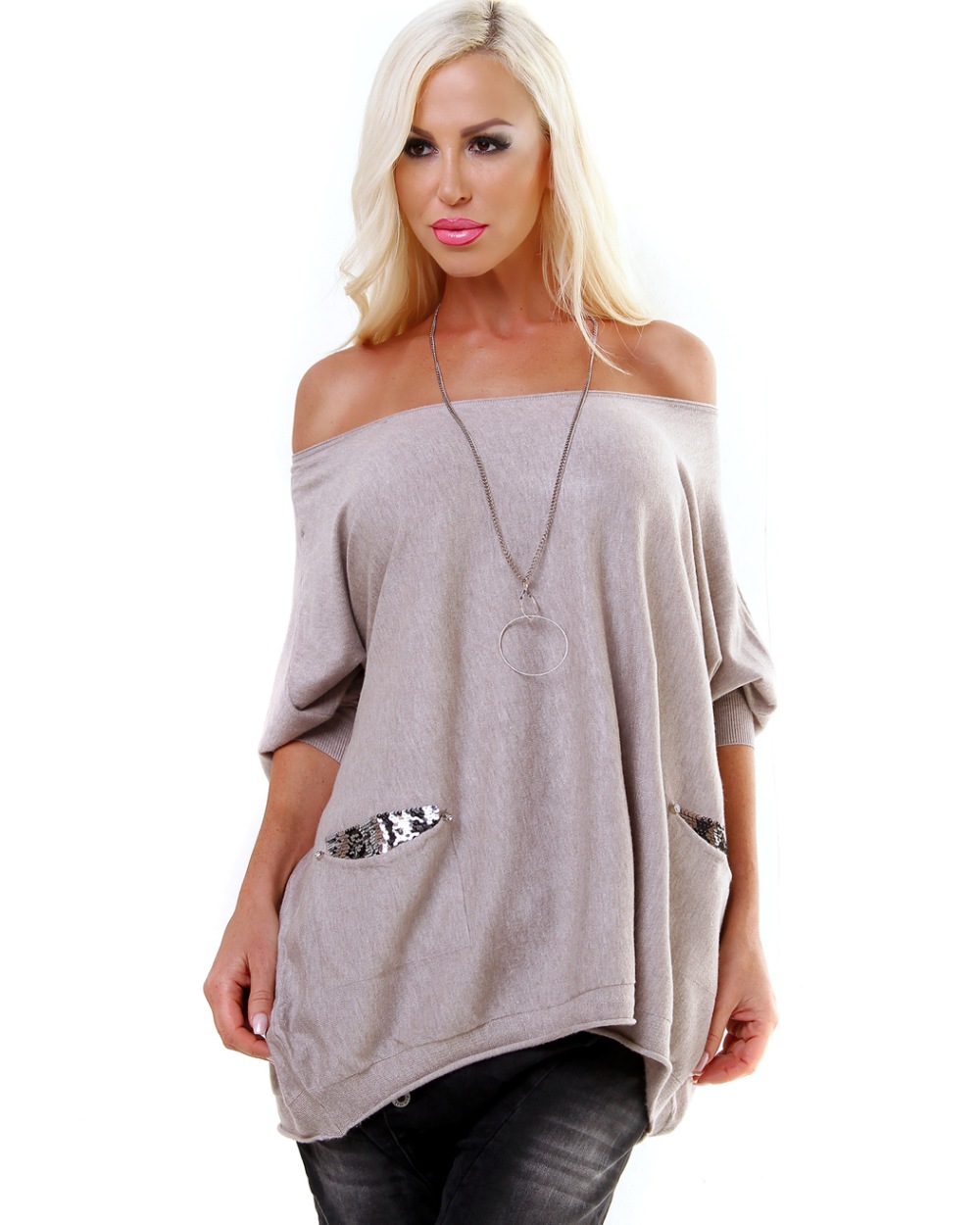 Pullover Memory & Co - Oversized - Rosa