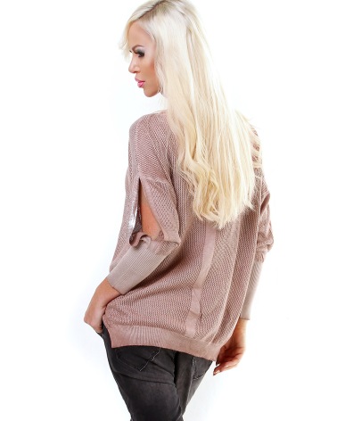 Pullover HR Make It - Metallise - Beige
