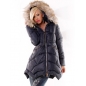 Jacke Honey Winter - Kunstpelz - Blau