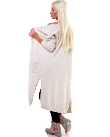 Jacke Memory & co - Perlen - Creme
