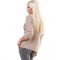 Pullover Blossun - Lochmuster - Beige