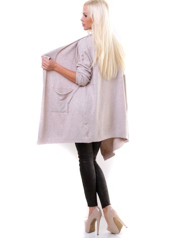 Jacke Memory&Co - Geschnürt - Beige