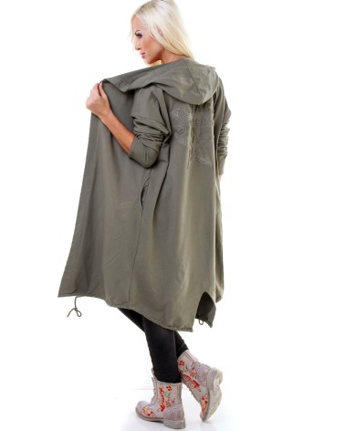 Jacke Styled in Italy - 3D Print - Olive