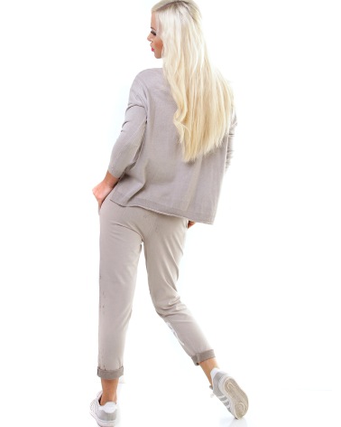Jogginghose Timiami - Metallic - Beige