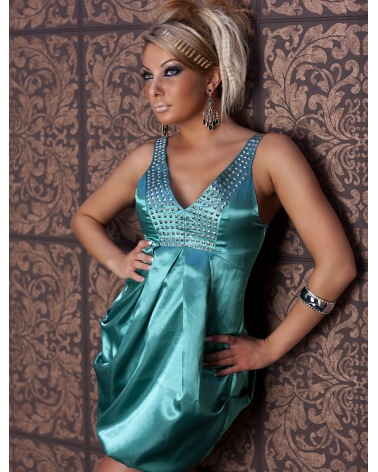 Kleid No Go - Balloon - Gold