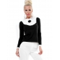 Pullover Beauty Women - Spitze - Schwarz