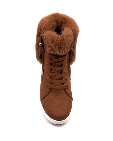 Sneakers Chic Nana - High Sneaker - Camel
