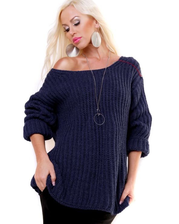 Pullover 5People!S - Geschnürt - Creme