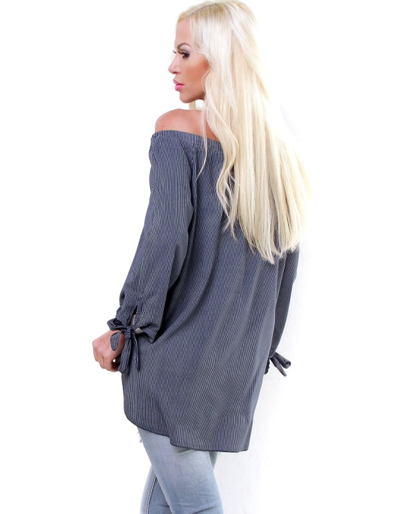 Bluse Fashion - Stripes - Rost