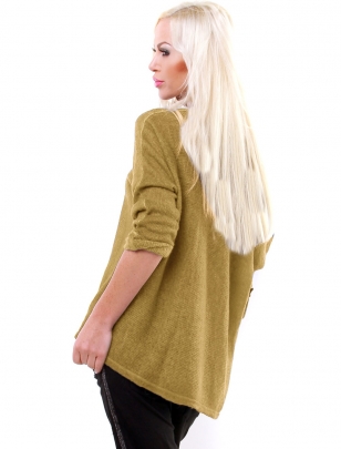 Pullover Style - VAusschnitt - Grau