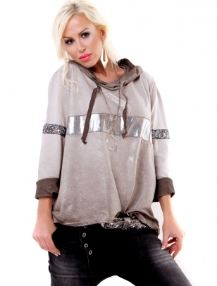 Pullover New Collection - Metallic - Beige