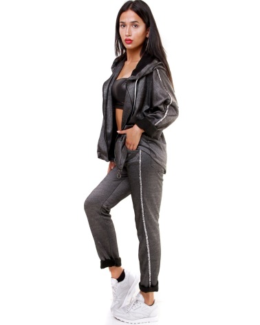 Sportswear 5People!S - Pailletten - Grausilber