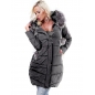 Jacke Honey Winter - Stickerei - Grau