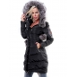 Jacke Honey Winter - Stickerei - Schwarz