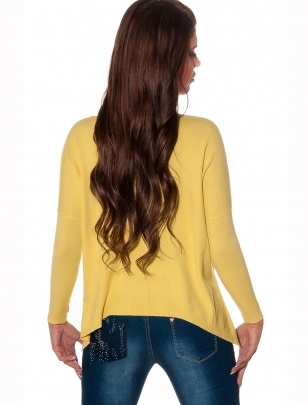 Pullover Koucla - GoldLogo - Gelb